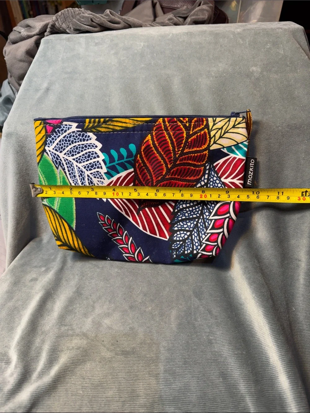 Mozkito African wax print layout known as the 